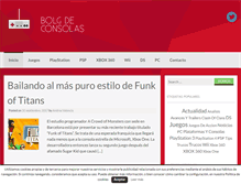 Tablet Screenshot of blogdeconsolas.com